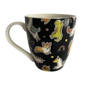 Pfaltzgraff Corgi Pug Llama Cat Dinasour Unicorn Coffee Mug